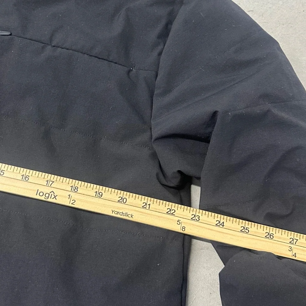 BYLT Premium Basics Drop Cut Puffer Jacket XXL Black Hooded Route Full Zip